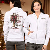 Jesus ist die Vernunft voll Zip Unisex Hoodie