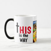 Jesus ist die WAY Magic-Tasse Verwandlungstasse (Links)