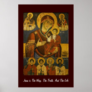 Jesus ist die Weise, die Wahrheit und das Leben Poster