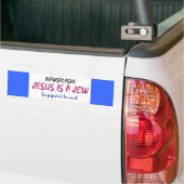 Jesus ist ein Jude Autoaufkleber (Auf Lkw)