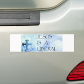 Jesus ist ein Liberaler Autoaufkleber (Auf Auto)
