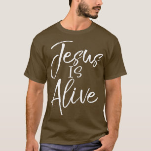 Jesus ist ein Vintages, kühne Christliches Auferst T-Shirt