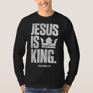 Jesus ist ein Zitat der Christlichen Bibel T-Shirt