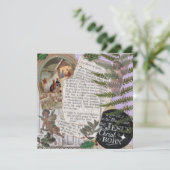 Jesus ist eine Geborene Weihnachtskarte (Stehend Vorderseite)