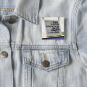 Jesus ist es wert, alles Christliche Zeichen zu ha Button (Beispiel)