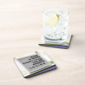 Jesus ist es wert, alles Christliche Zeichen zu ha Getränkeuntersetzer (Rechte Seite)