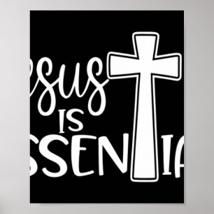 Jesus ist essenzielles Cross T-ShirtPerfect für di Poster