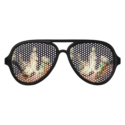 Jesus ist Geboren Sonnenbrille (Vorderseite)