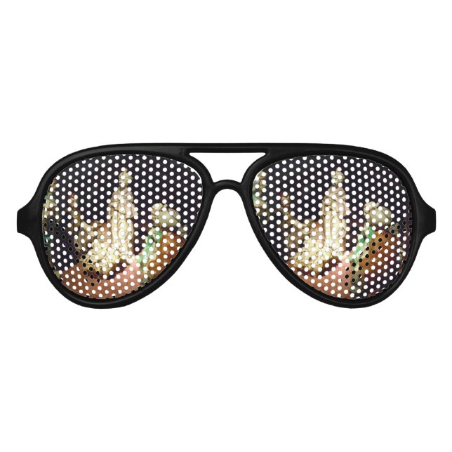 Jesus ist Geboren Sonnenbrille (Vorderseite)