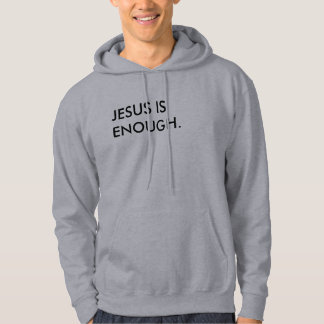 Jesus ist genug gehobenes Sweatshirt