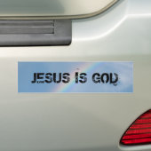 Jesus ist Gott Autoaufkleber (Auf Auto)