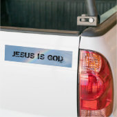 Jesus ist Gott Autoaufkleber (Auf Lkw)