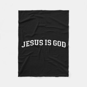 Jesus ist Gott Fleecedecke