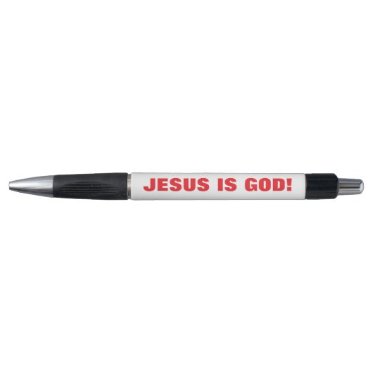 JESUS IST GOTT!  KUGELSCHREIBER (Vorderseite)