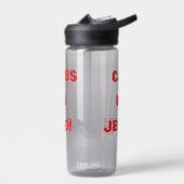 JESUS IST GOTT/RUF JESUS AN! TRINKFLASCHE (Links)