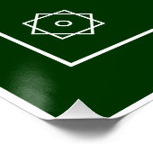 Jesus ist größer auf Arabisch Poster (Ecke)