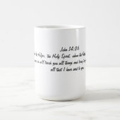 Jesus ist heiliger Geist Zwei-Tonen-Kaffee-Tasse Kaffeetasse (Mittel)