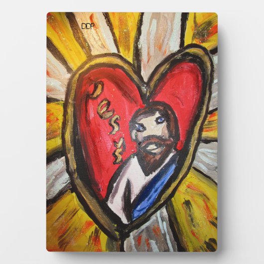 Jesus ist hell fotoplatte (Vorderseite)