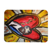 Jesus ist hell magnet (Horizontal)