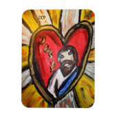 Jesus ist hell magnet (Vertikal)