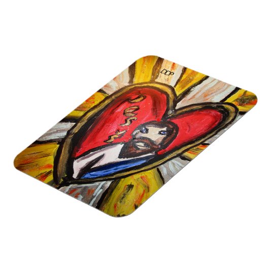 Jesus ist hell magnet (Linke Seite)