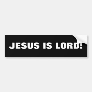 JESUS IST HERR! AUTOAUFKLEBER