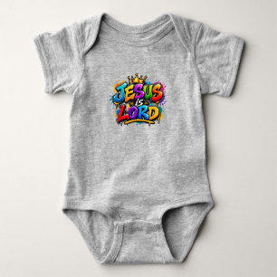 Jesus ist Herr Baby Strampler