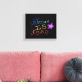 Jesus ist Herr Christlich Leinwanddruck (Insitu (Wohnzimmer))