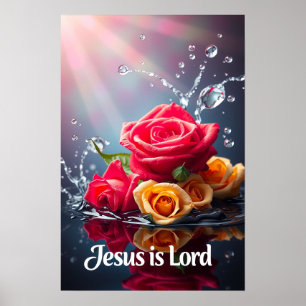Jesus ist Herr Poster