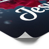 Jesus ist Herr Poster (Ecke)