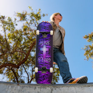 Jesus ist Herr Skateboard