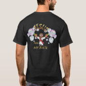 JESUS ist hinter mir T-Shirt (Rückseite)
