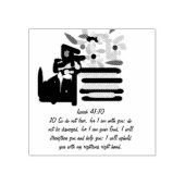 Jesus ist Hoffnung Gummistempel (Prägung)