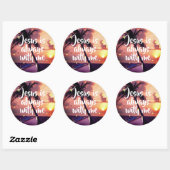 Jesus ist immer bei mir | Sticker für Inspiratione (Blatt)