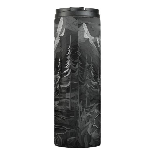 Jesus ist immer die Antwort Thermosbecher (Rückseite)