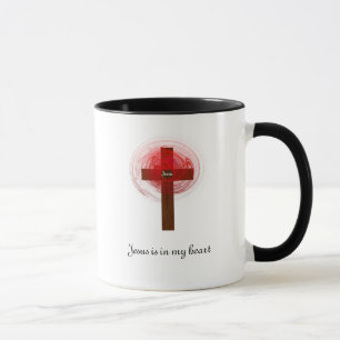Jesus ist in meinem Herzen Tasse