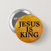 JESUS IST KING BUTTON (Vorne & Hinten)