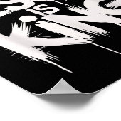 Jesus ist King Christlich Bible Scripting T-Shirt Poster (Ecke)
