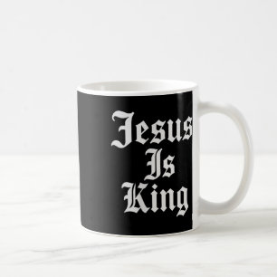 Jesus ist King Christlich Streetwear Kaffeetasse
