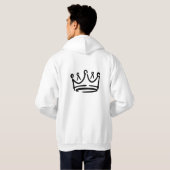 Jesus ist King Hoodie (Schwarz voll)