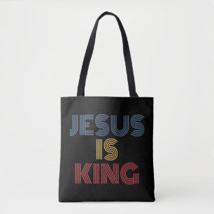 Jesus ist King T-ShirtJesus ist König Kleidung zu Tasche