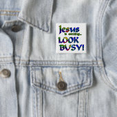 Jesus ist kommende… 2 button (Beispiel)