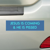 Jesus ist kommender Autoaufkleber (Auf Auto)