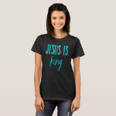 Jesus ist König 1 T-Shirt (Vorne ganz)