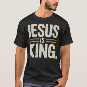 Jesus ist König Bibelvers Johannes 146 Christliche T-Shirt