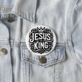 Jesus ist König Button (Beispiel)