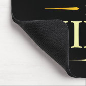 Jesus ist König _ Christlicher Glaube Design  Mousepad (Ecke)