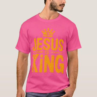 Jesus ist König - Der Glaube Christlich T-Shirt