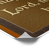 Jesus ist König der Könige Poster (Ecke)