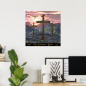 Jesus ist König der Könige Poster (Heimbüro)